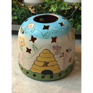Starrylights Honey Comb Beehive Shade Terracotta 4.5x5